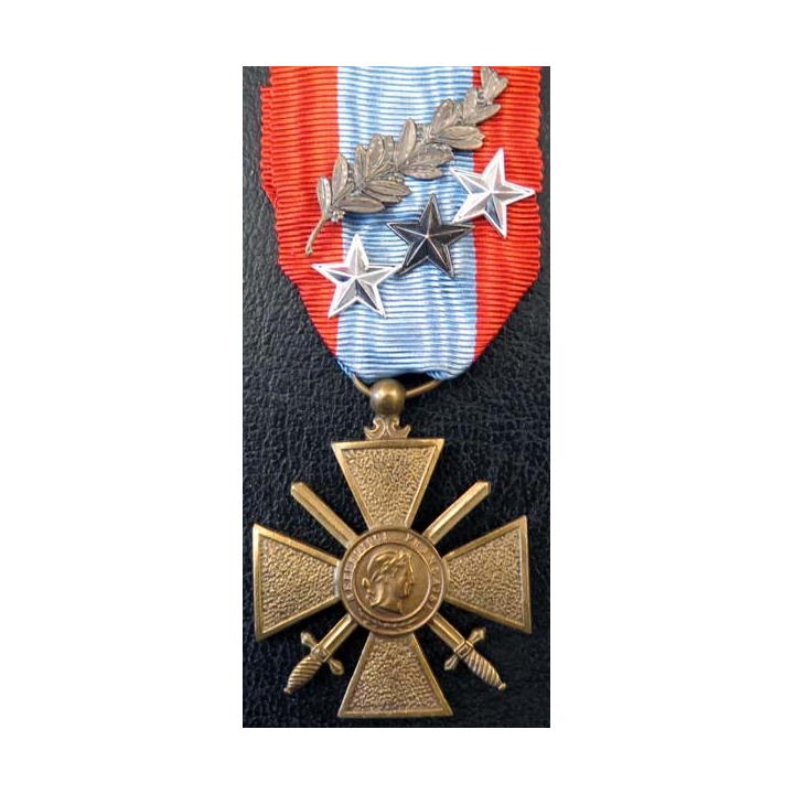 Croix de guerre des théâtres d'opérations extérieures en bronze TOE