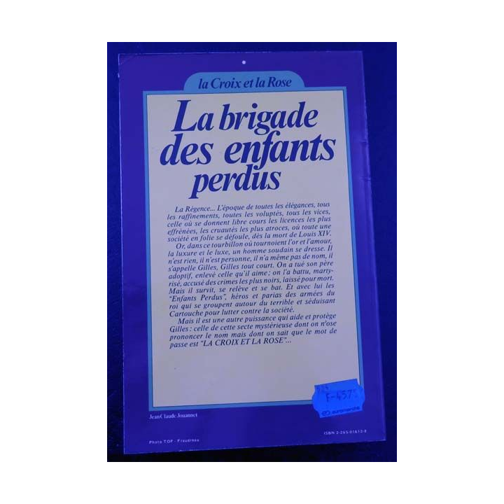 La brigade des enfants perdus de Michel Saint-Loup La croix et la rose