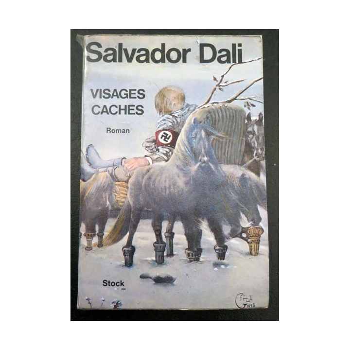 Visages cachés de Salvador Dali aux éditions Stock 1973