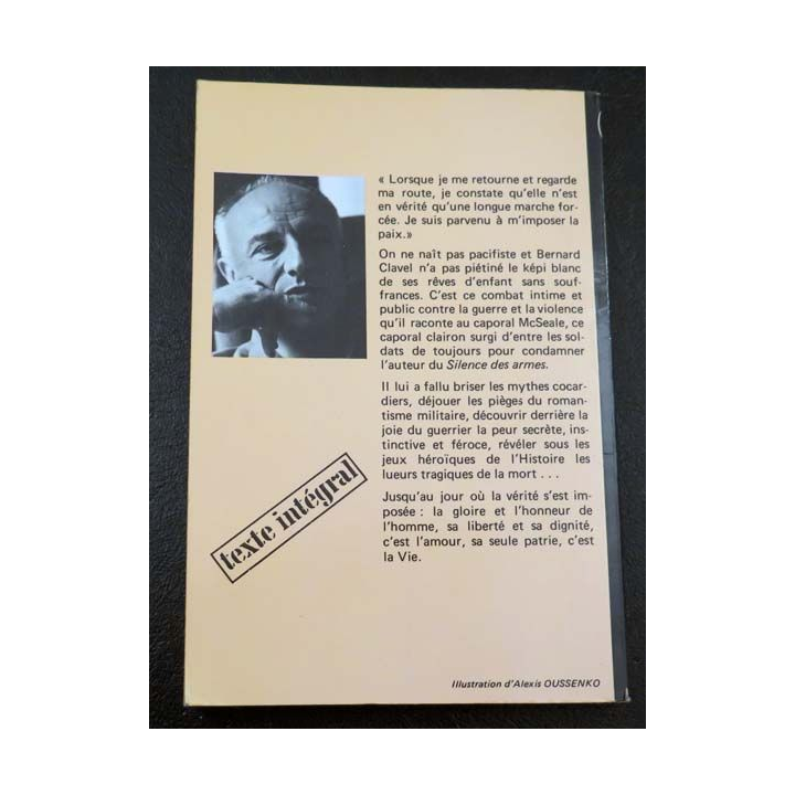 Lettre à un képi blanc de Bernard Clavel aux éditions J'ai lu 