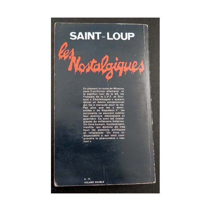 Les Nostalgiques de Saint-Loup aux éditions Presses Pocket