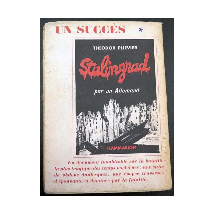 Moscou de Theodor Plievier aux éditions Flammarion 1953