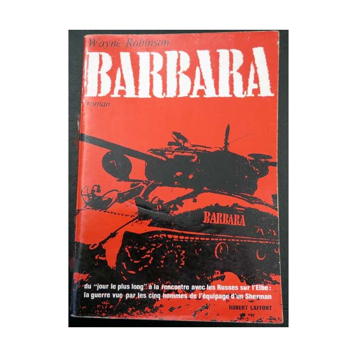 Barbara de Wayne Robinson aux éditions Robert Laffont 1963