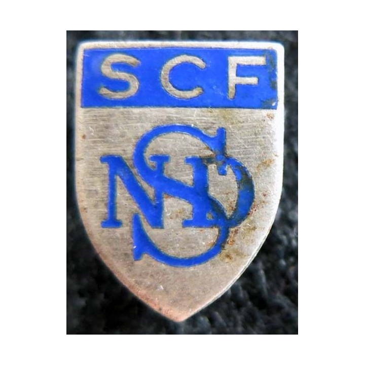 SCF NSD : insigne métallique de boutonnière inconnu SCF NSD ou NDS ?