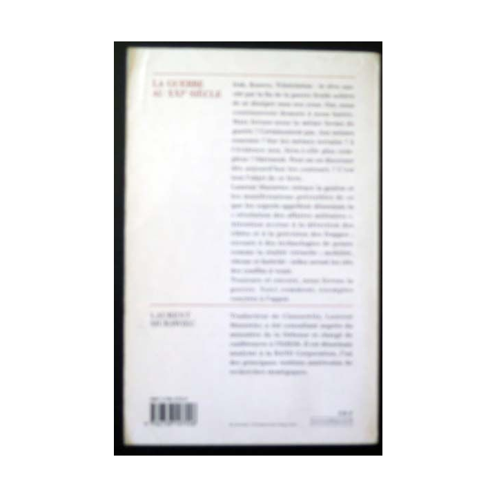 La Guerre au XXI° siècle de Laurent Murawiec aux éditions Odile Jacob 1999