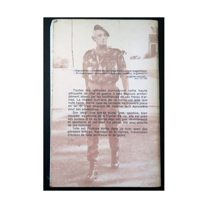 Pour une parcelle de Gloire de Bigeard aux éditions Plon 1975
