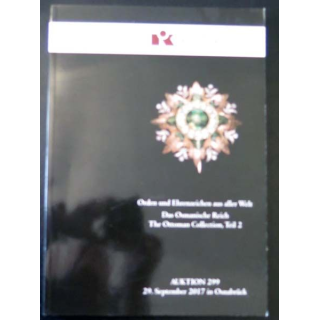 CATALOGUE KÜNKER du 29 septembre 2017 ordres médailles monde entier 
