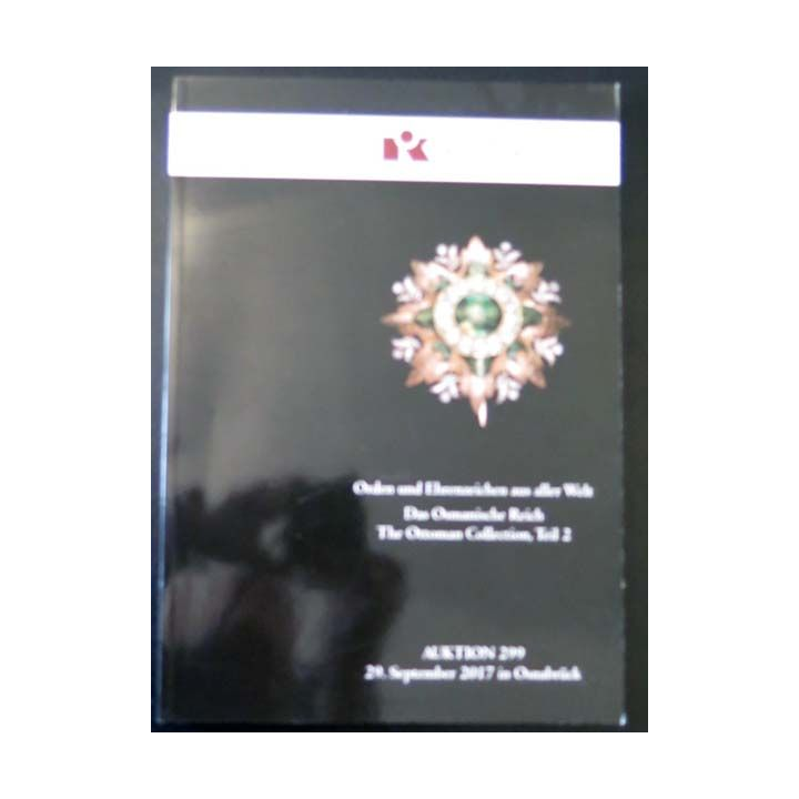CATALOGUE KÜNKER du 29 septembre 2017 ordres médailles monde entier 
