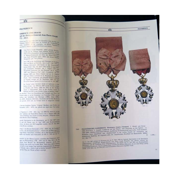 CATALOGUE KÜNKER du 29 septembre 2017 ordres médailles monde entier 