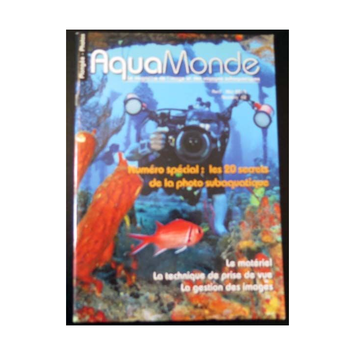 AQUAMONDE N° 62 image et les voyages subaquatiques