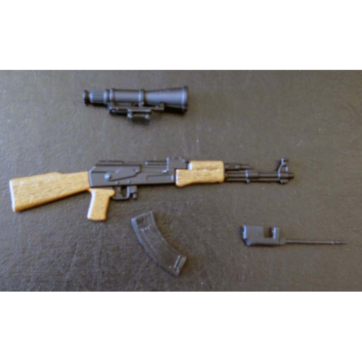 AK 47 KALASHNIKOV en réduction de 15 cm de longueur 