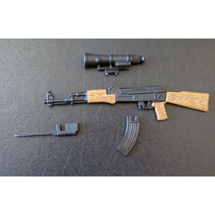 AK 47 KALASHNIKOV en réduction de 15 cm de longueur 