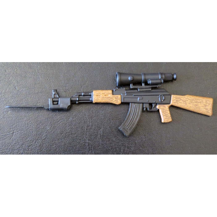 AK 47 KALASHNIKOV en réduction de 15 cm de longueur 