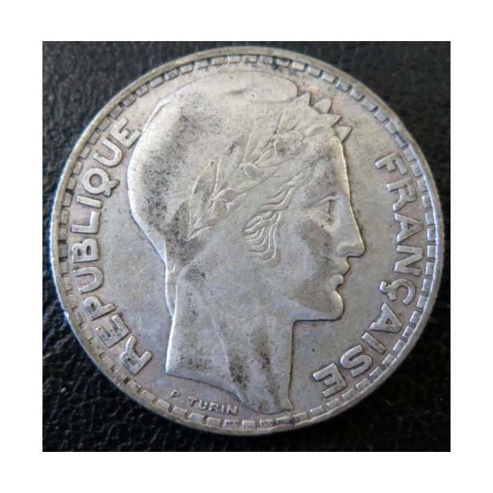 20 francs Turin argent 1933 occasion
