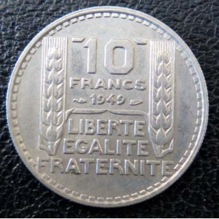 10 francs Turin 1949 occasion