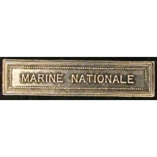 BARRETTE "MARINE NATIONALE"