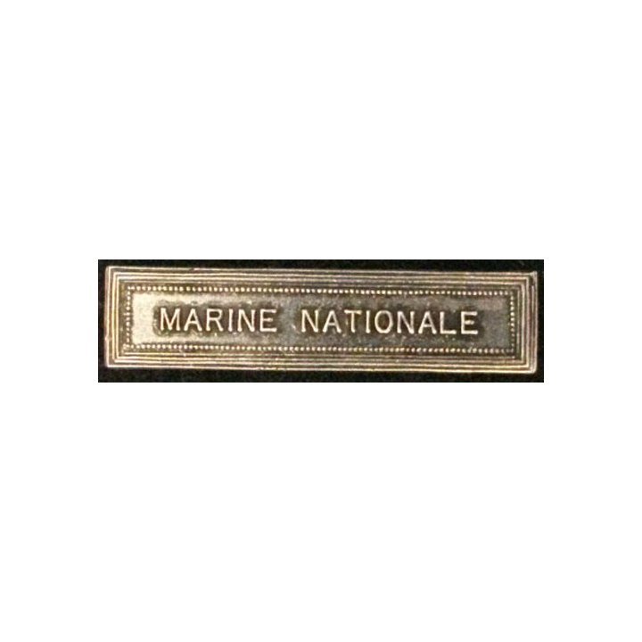 BARRETTE "MARINE NATIONALE"