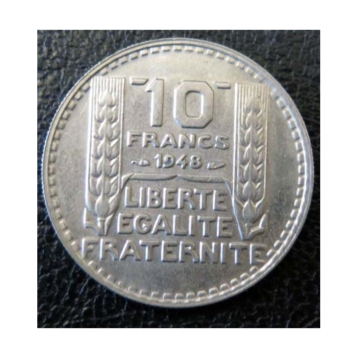 10 francs Turin 1948 occasion