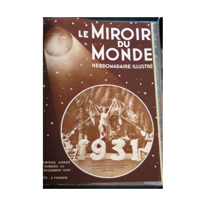 Le miroir du monde 2° semestre 1930 n° 22 au n° 43