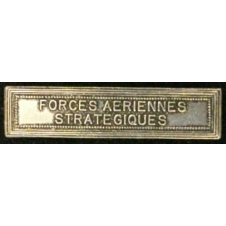 BARRETTE "FORCES AÉRIENNES STRATÉGIQUES"