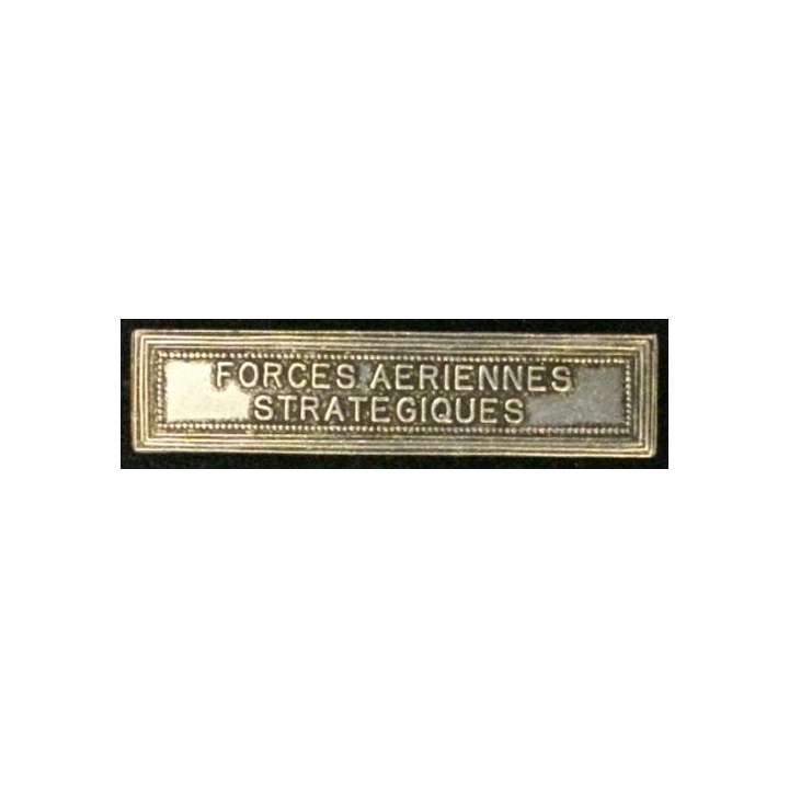 BARRETTE "FORCES AÉRIENNES STRATÉGIQUES"