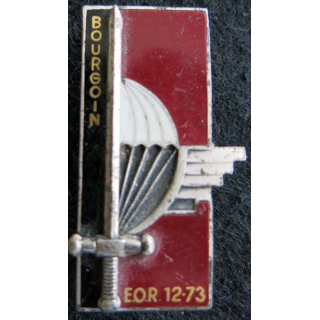 PROMOTION EOR : insigne métallique de la promotion Colonel BOURGOIN Drago Paris G. 2390