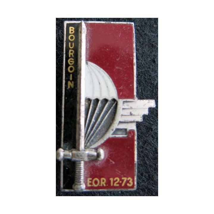 PROMOTION EOR : insigne métallique de la promotion Colonel BOURGOIN Drago Paris G. 2390