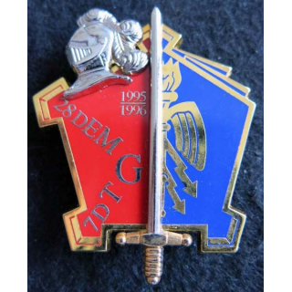 PROMO DEM / DT : 28° promotion d'état major et 7° prom de diplôme technique gend 1995/96 Boussemart