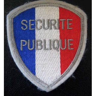 Insigne tissu de la sécurité publique