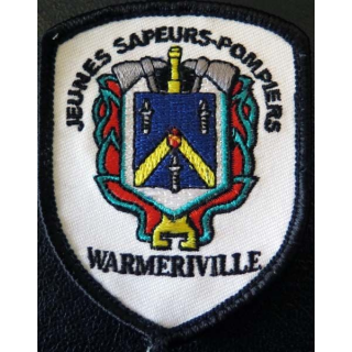 Insigne tissu des jeunes sapeurs pompiers de Warmeriville