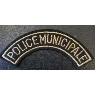 bande d'épaule de la police municipale 11 cm de largeur