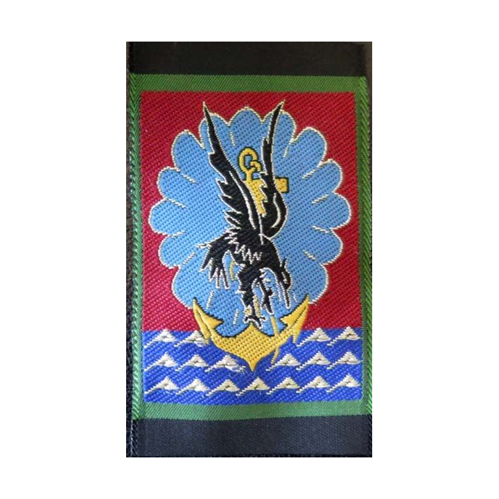 11° DP : insigne tissu de la 11° division parachutiste 5 x 8,5 cm