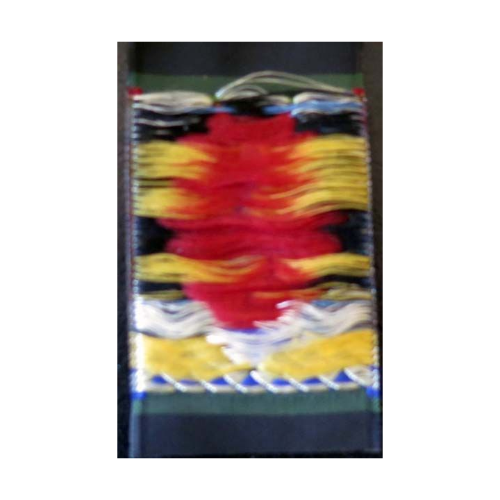 11° DP : insigne tissu de la 11° division parachutiste 5 x 8,5 cm