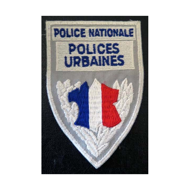 POLICE : Insigne de la police nationale polices urbaines en tissu