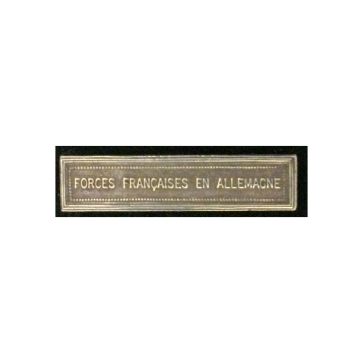 BARRETTE "FORCES FRANÇAISES EN ALLEMAGNE"