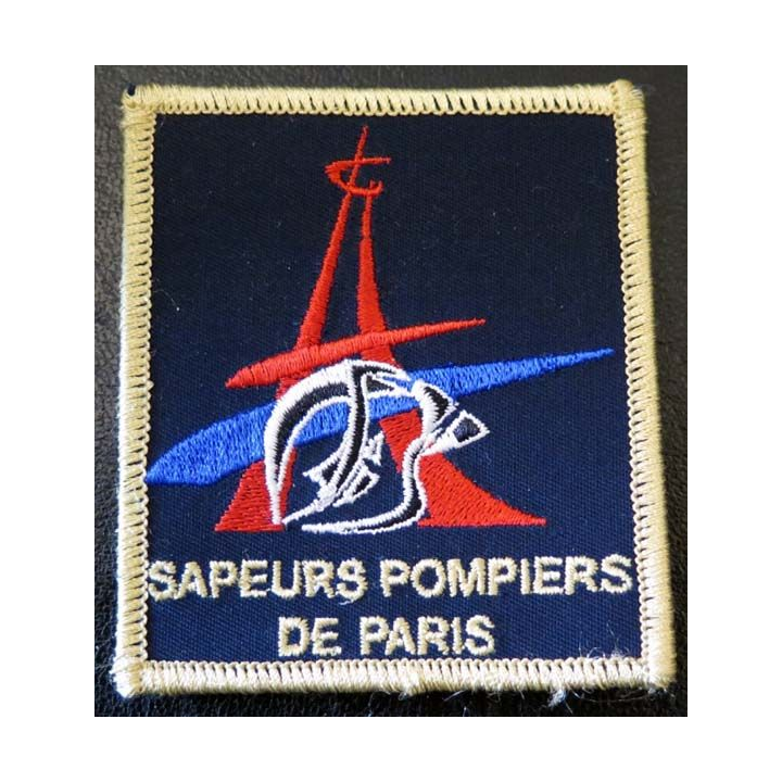 insigne des sapeurs pompiers de Paris 7,5 x 8,5 cm
