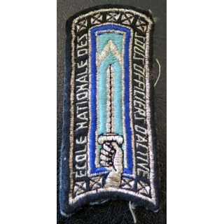 ENSOA : Insigne tissu de l'école nationale des sous officiers d'active