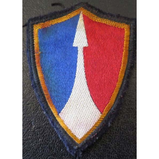 2° CA : insigne tissu du 2° Corps d'armée sans chiffre