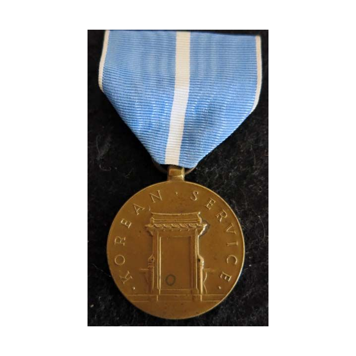 USA  : médaille commémorative Médaille Korean Service Medal All Services avec ruban