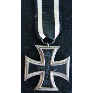 ALLEMAGNE  : croix de fer allemande de 2° classe de 1914  avec ruban
