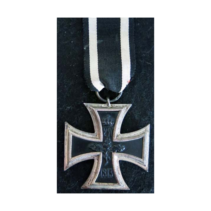 ALLEMAGNE  : croix de fer allemande de 2° classe de 1914  avec ruban