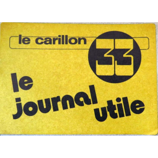 Autocollant Le Carillon 33 Le journal utile