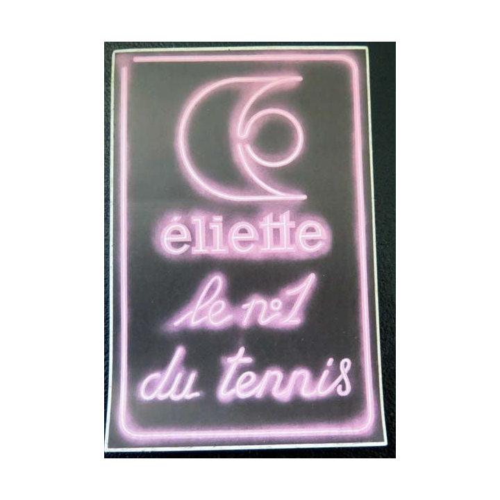 Autocollant Eliette le n°1 du tennis