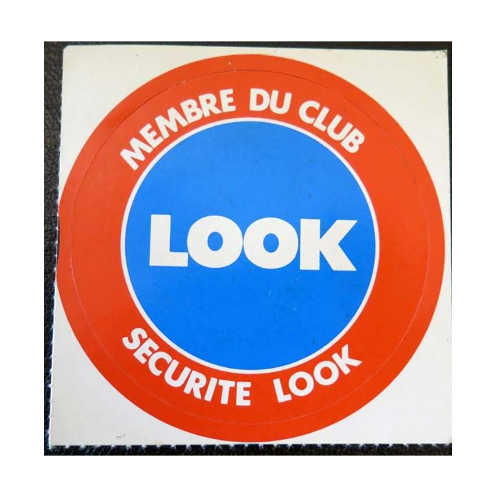 Autocollant Membre du Club Look securité look