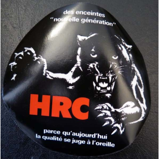 Autocollant des enceintes nouvelle génération HRC