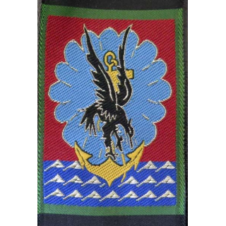 11° DP : insigne tissu de la 11° division parachutiste