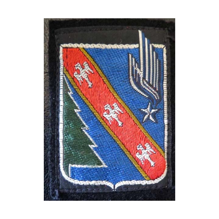 4° DAM : insigne tissu de la 4° division aéromobile 
