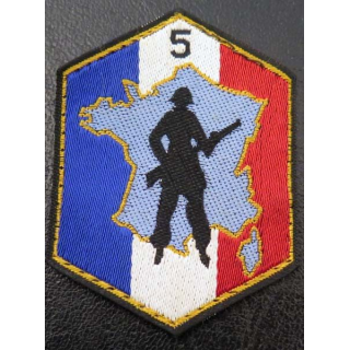 tissu de la 5° région militaire défense opérationnelle du territoire
