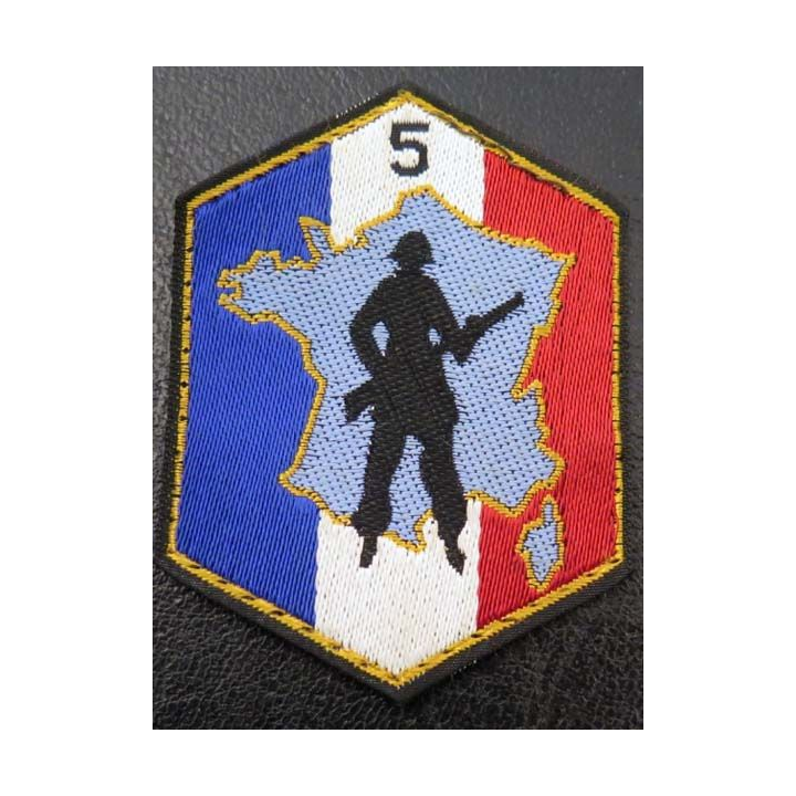 tissu de la 5° région militaire défense opérationnelle du territoire