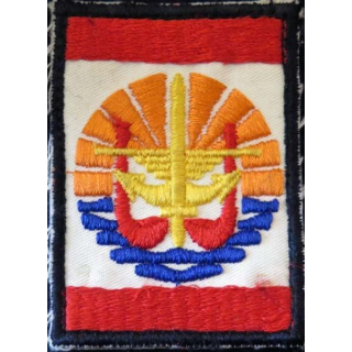 Insigne tissu des forces d'outre mer basées en Polynésie française